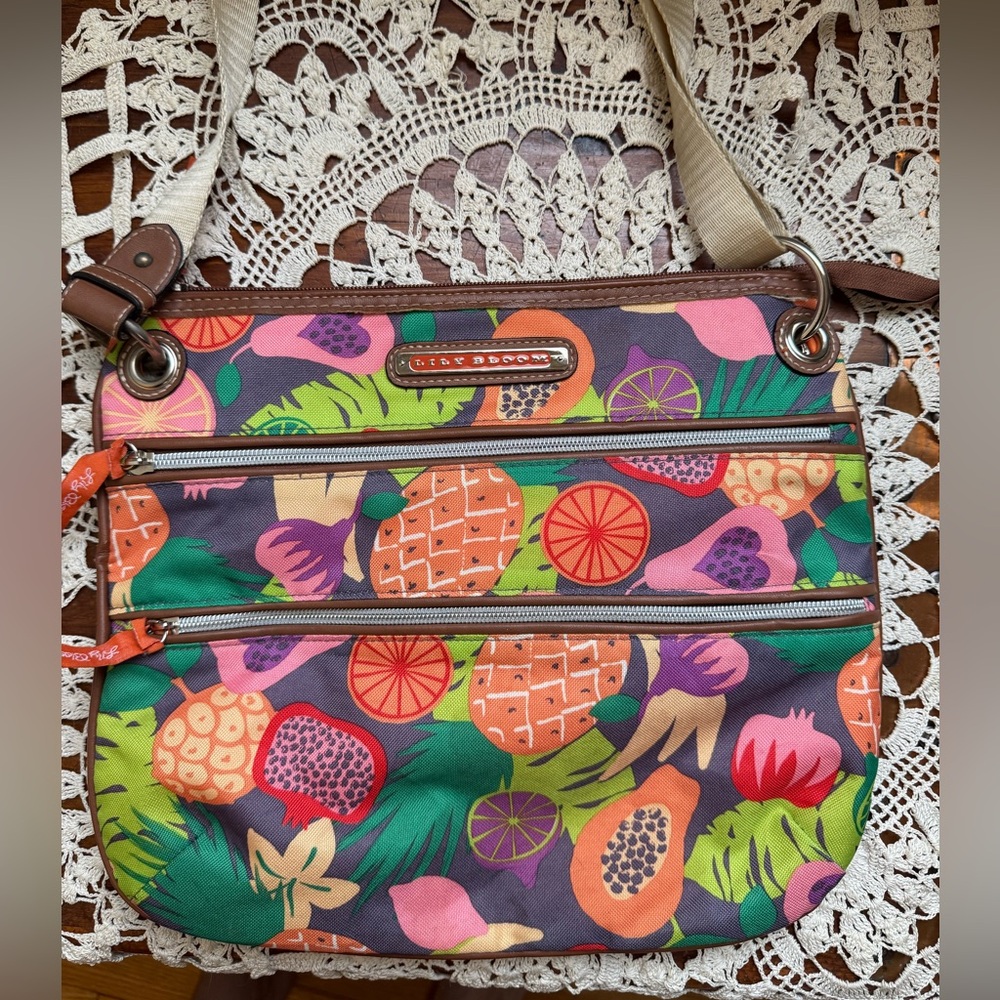 Lily Bloom Fruit Crossbody Bag